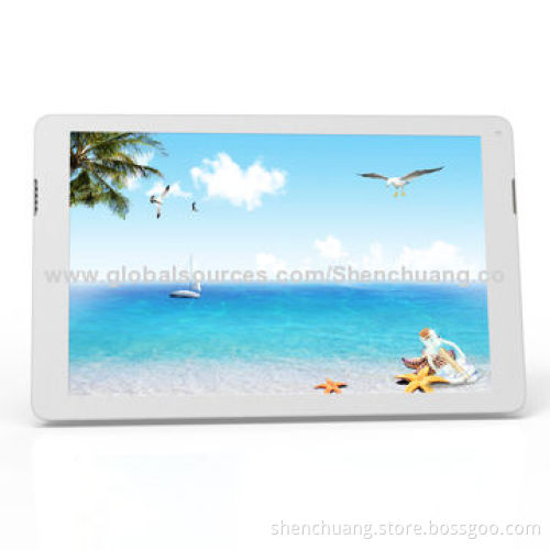 10.1-inch IPS RK3188T Quad-core 1.6GHz Tablet PCs, HDMI® Port, 6,800mAh Capacity